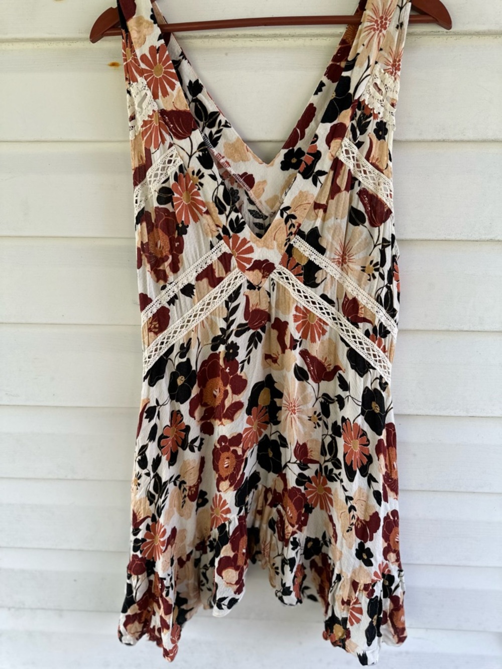 Free People floral slip dress - Picture 2 of 3